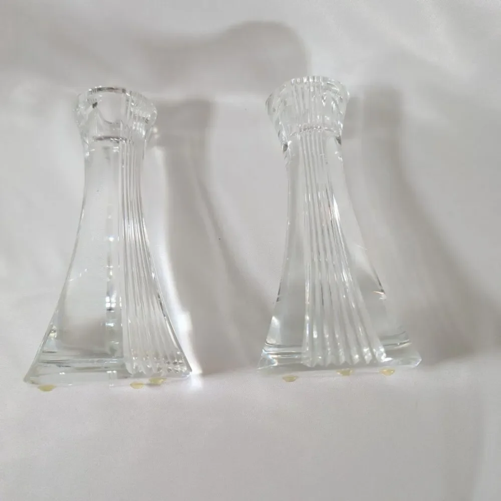 Pair Lenox Rhapsody Crystal 6